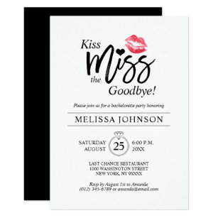 Kiss The Overlook Goodbye Presents upon Zazzle CA image about Kiss the Miss Goodbye Printable called Kiss The Miss out on Goodbye Presents upon Zazzle CA